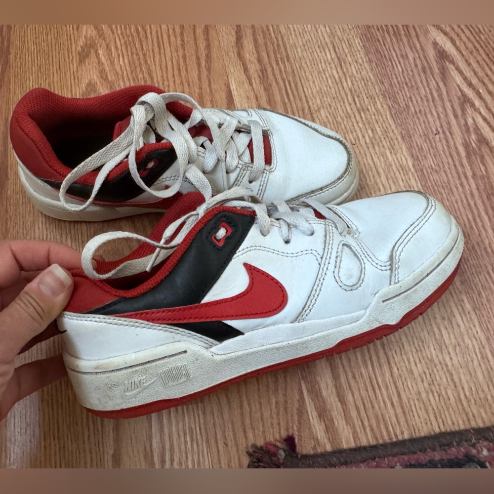 (Youth) Nike Full Force Low 'Mystic Red' FV5929-100